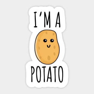 I'm A Potato Sticker